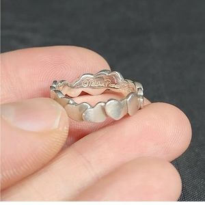 Rare Vintage Tiffany & Co Paloma Picasso Heart Ring ~Size 6.5